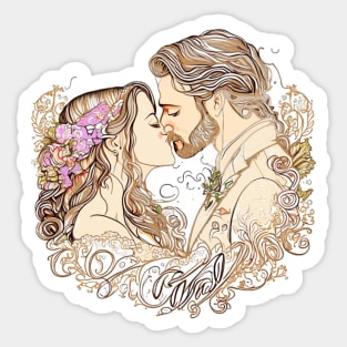 Promesa de Amor los amantes Sticker